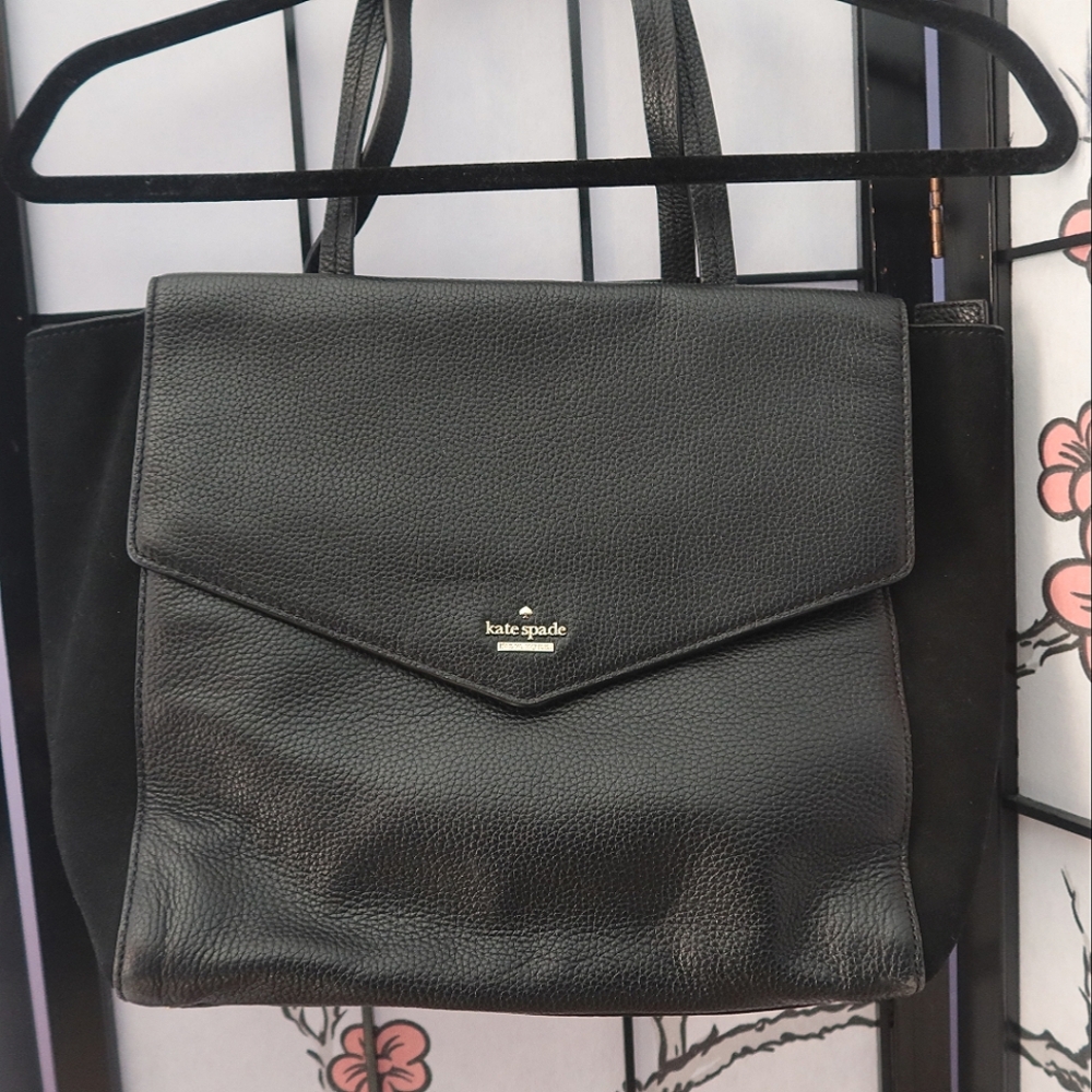 Kate Spade New York Spencer Court Archie Leather Tote.